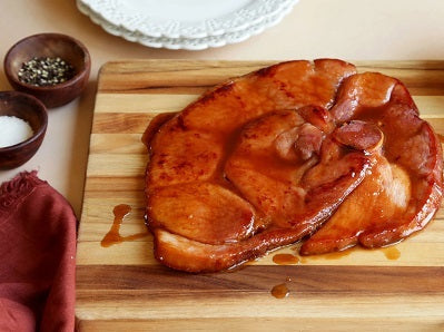 Maple Glazed Ham Steak