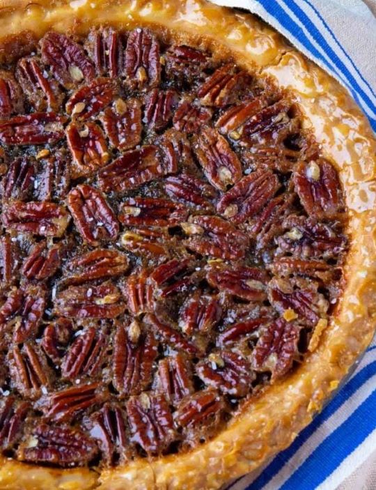 Maple Bourbon Pecan Pie