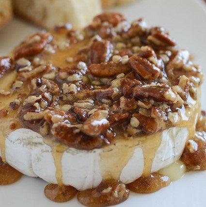 Maple Pecan Baked Brie