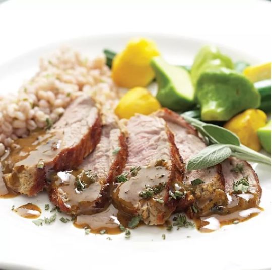 Mustard-Maple Pork Tenderloin