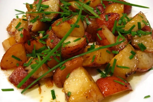 Maple Glazed New Potatoes