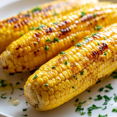 Maple Butter Grilled Corn on the Cob