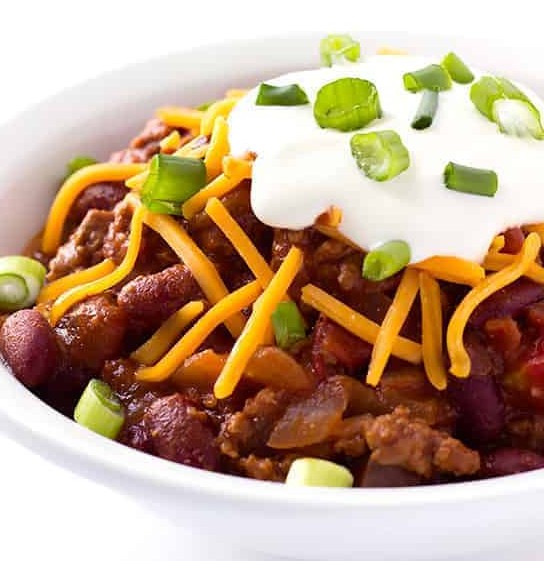 Maple Bourbon Chili