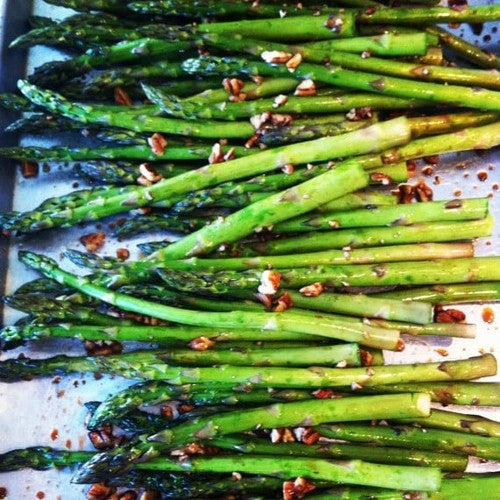 Roasted Maple Bacon Asparagus