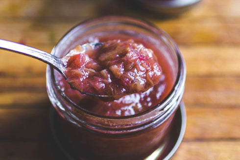 Maple Rhubarb Jam