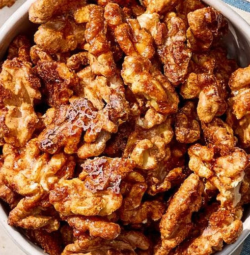 Spicy Maple Walnuts