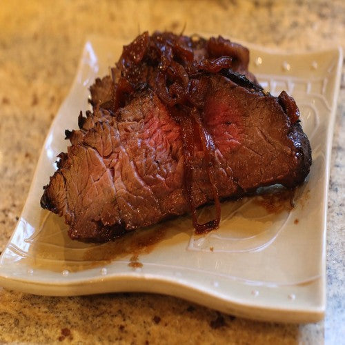 London Broil with Maple and Soy
