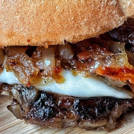 Maple Bacon Smash Burger