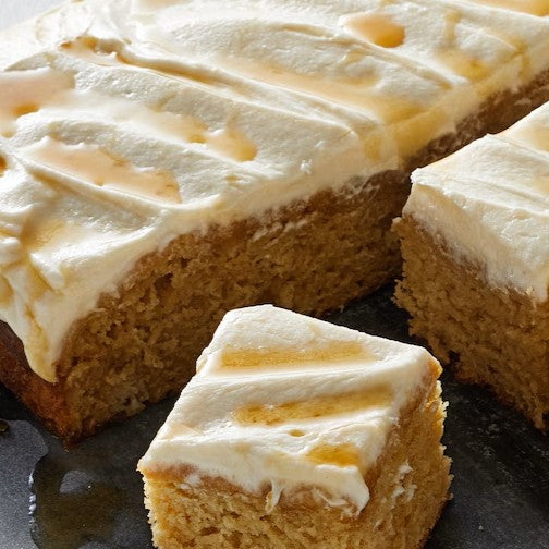 Sour Cream Maple Cake With Maple Buttercream Frosting