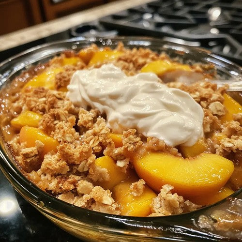Maple Peach Crisp