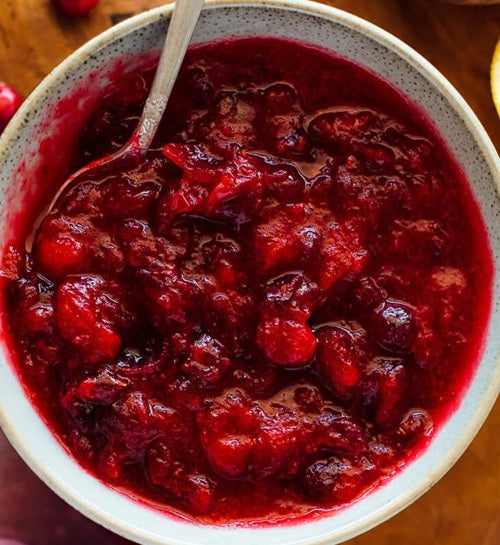 Maple Cranberry Sauce