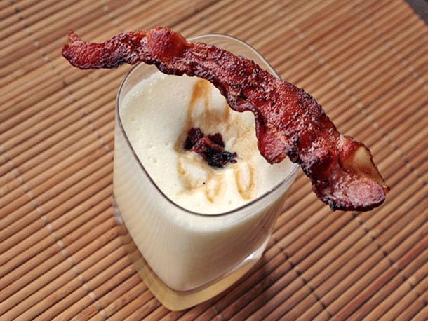 Maple Bourbon Eggnog